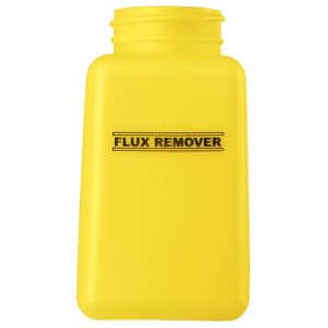 BOTTLE ONLY\, YELLOW DURASTATIC\, 6 OZ\, PRINTED FLUX REMOVER